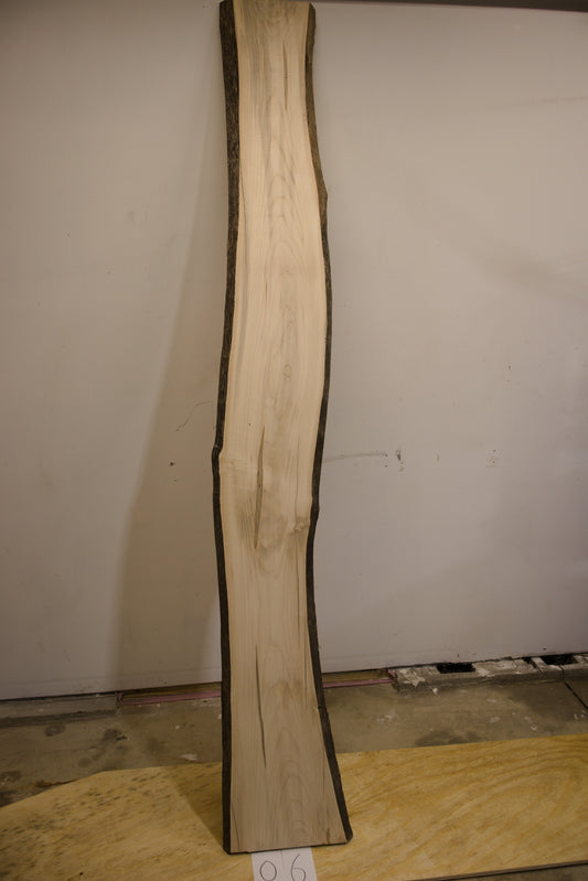 Silver Maple Live Edge Slab - 06