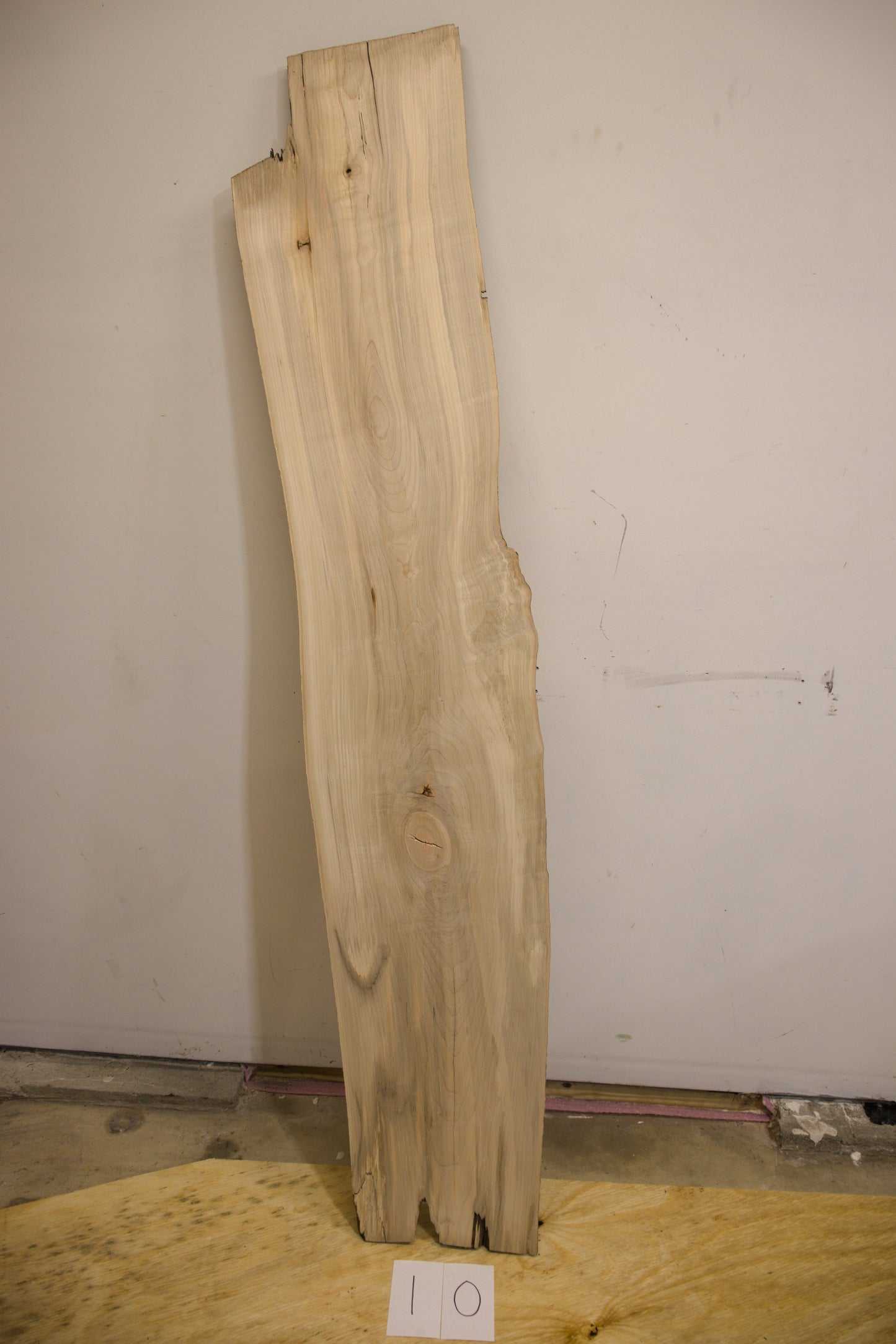 Silver Maple Live Edge Slab - 10