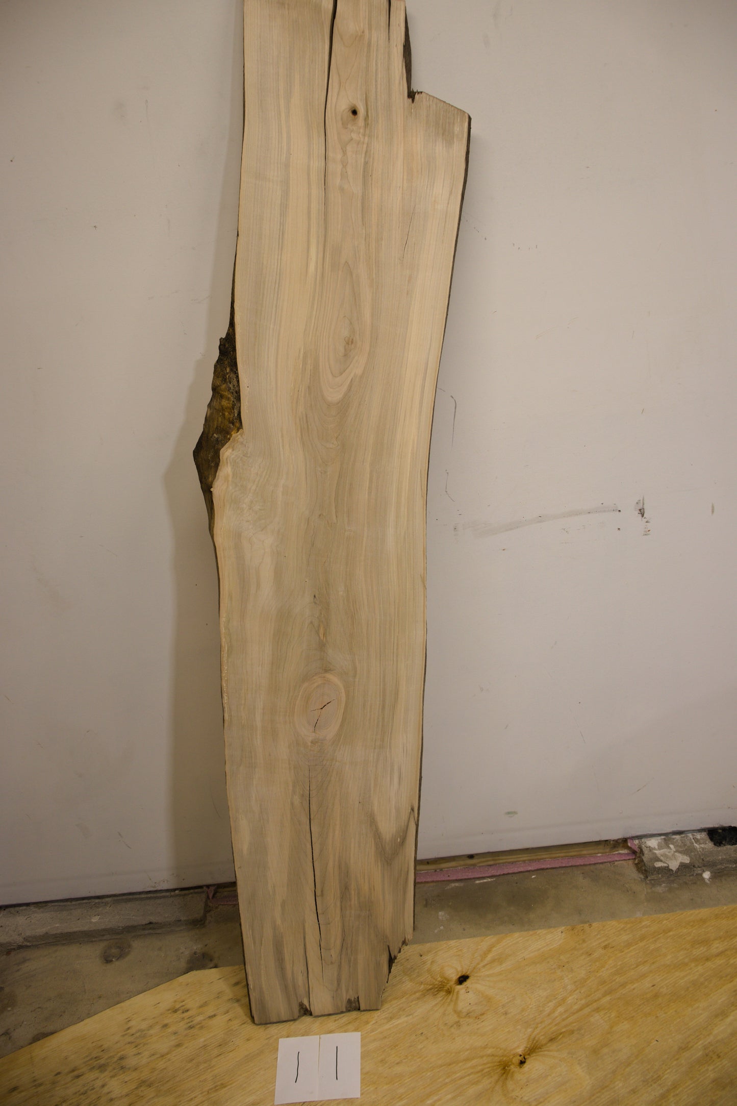 Silver Maple Live Edge Slab - 11